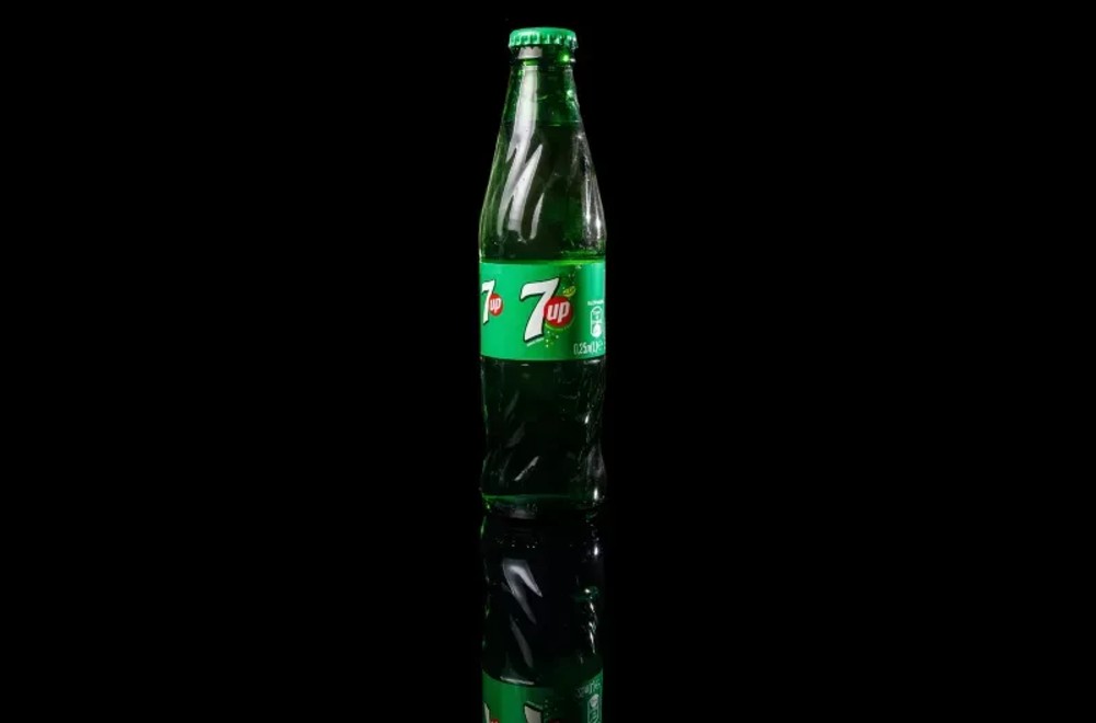 Напій "7 UP" без цукру скло 250 мл