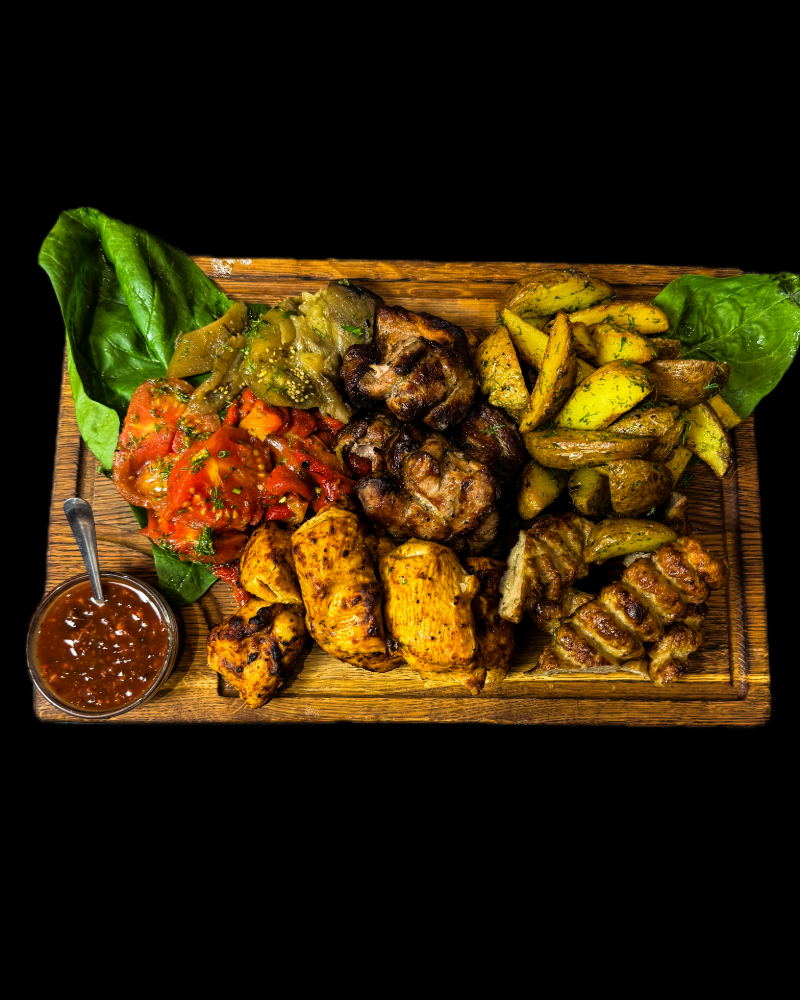 Дошка гриль  «Мʼясний пікнік» 1400г