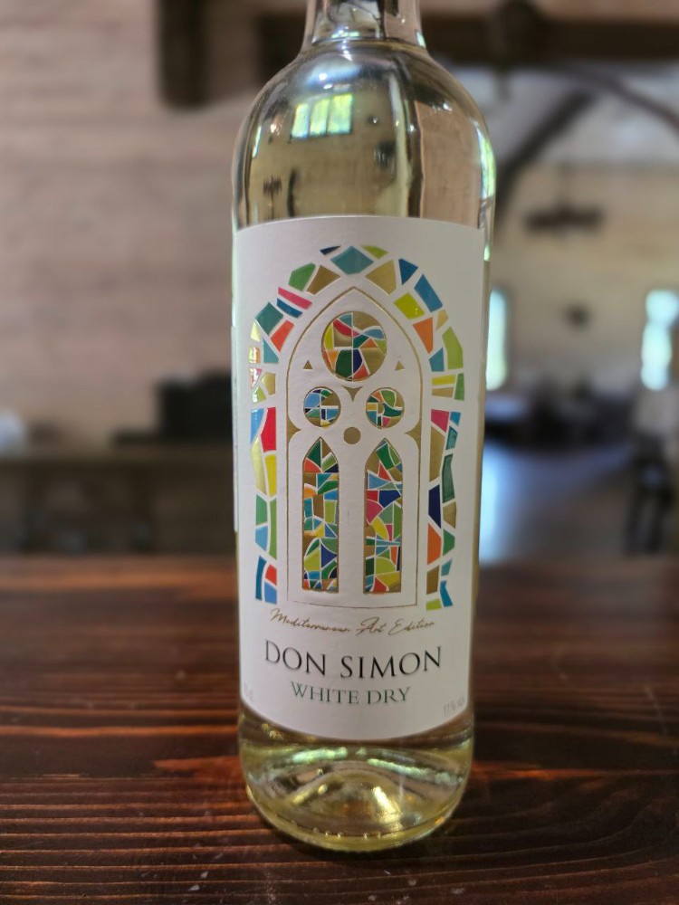 Вино Don Simon White dry біле сухе Іспанія
