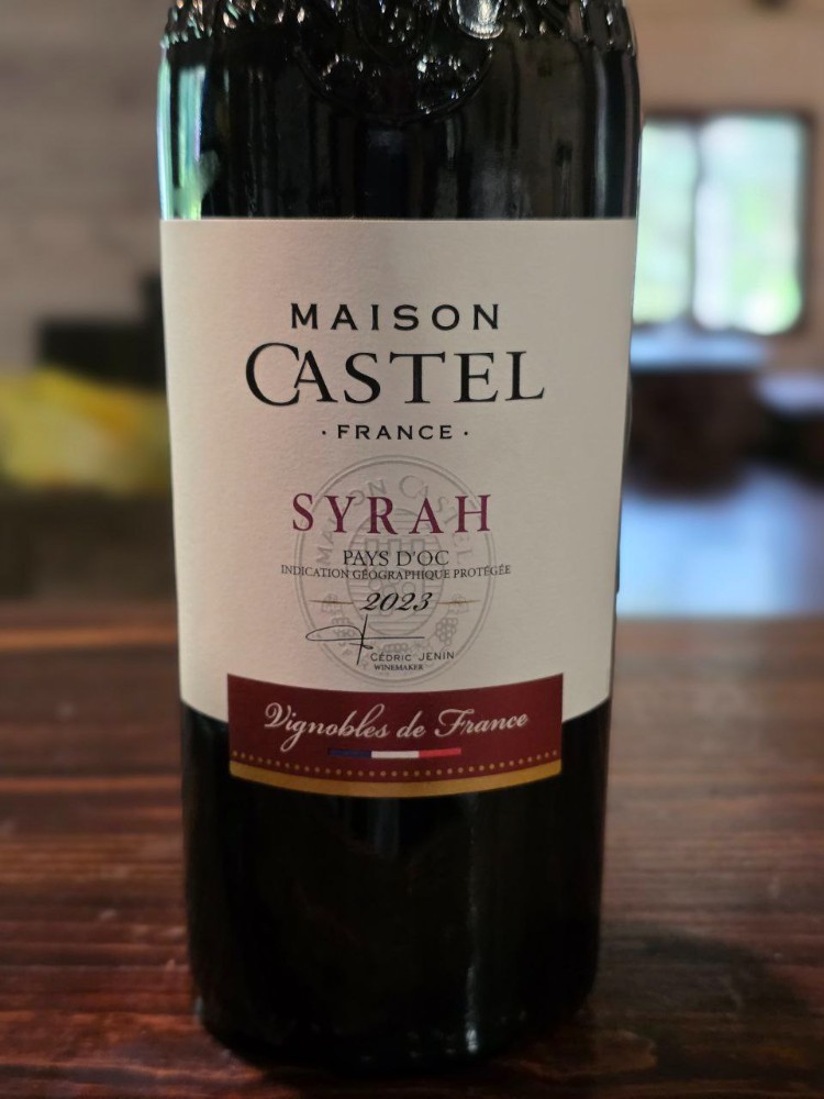 Вино Maison Castel Syral нап сухе черв Фран