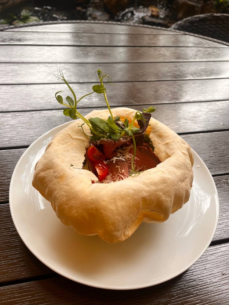 Салат з ростбіфом