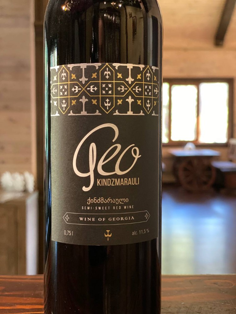Вино Geo Kindzmarauli червоне напівсолодке Грузія
