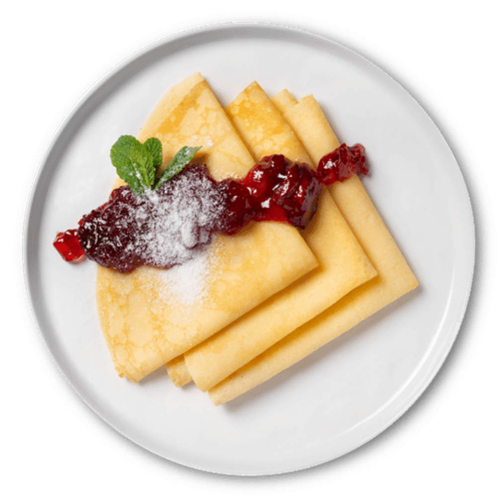 Млинці з джемом