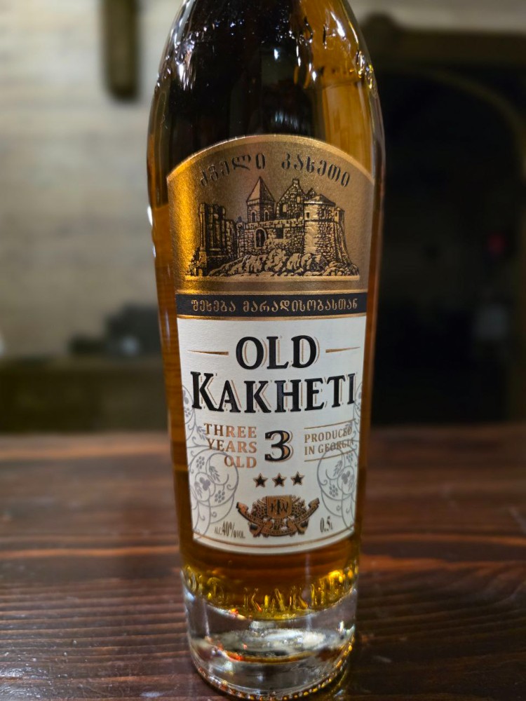 Коньяк "Старий Кахетті" 3*