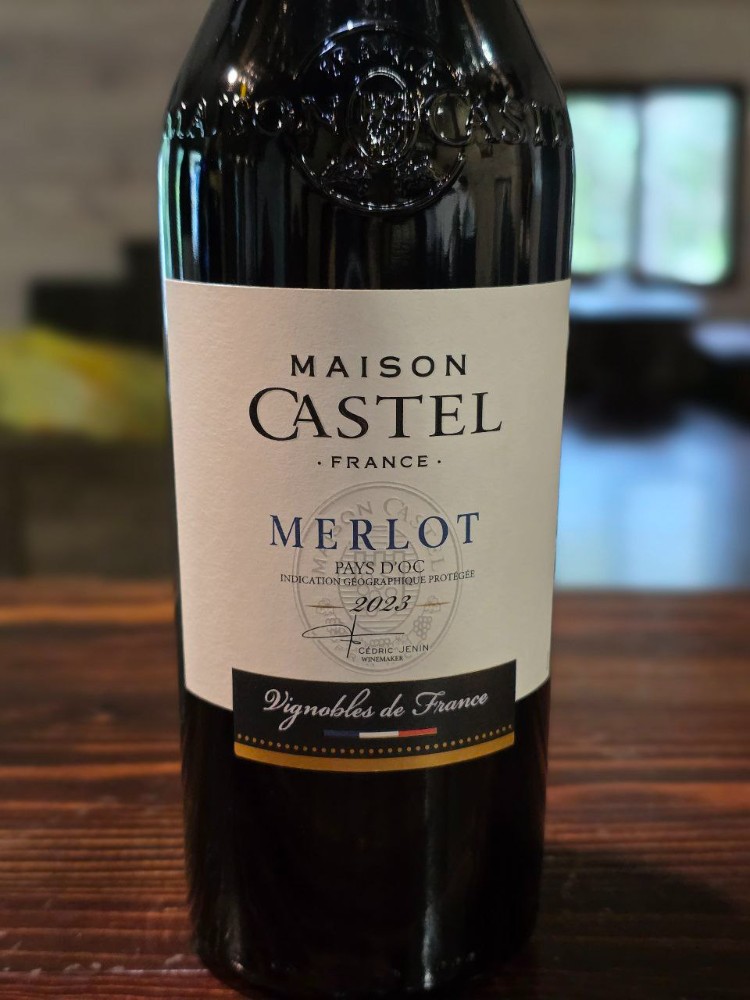 Вино Maison Castel Merlot нап черв франція 