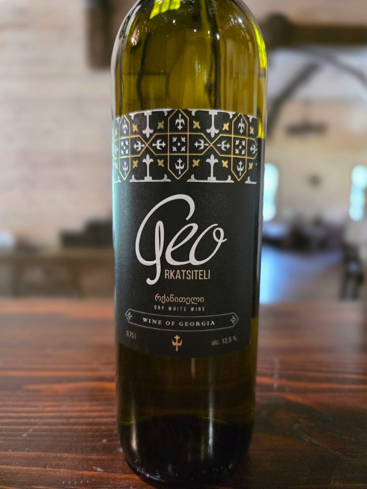 Вино "Geo" Rkatsiteli біле сухе
