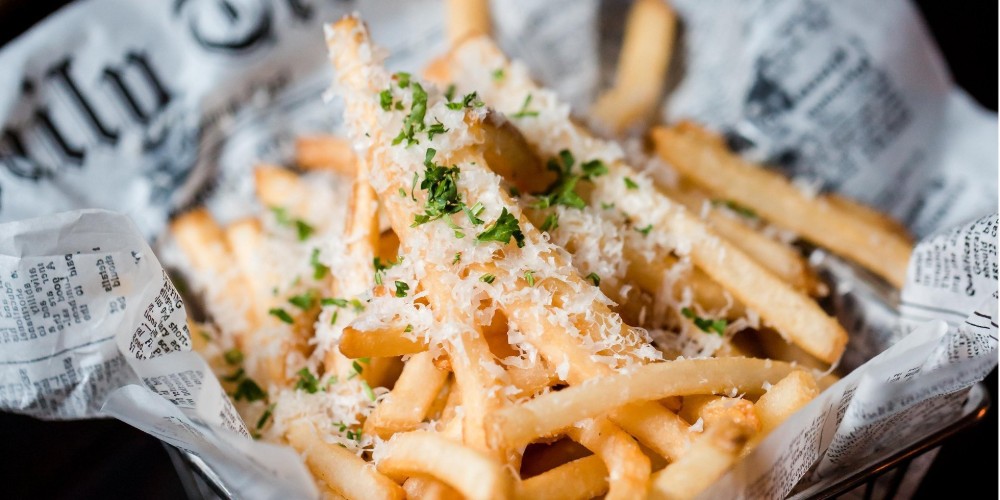 Картопля фрі з пармезаном