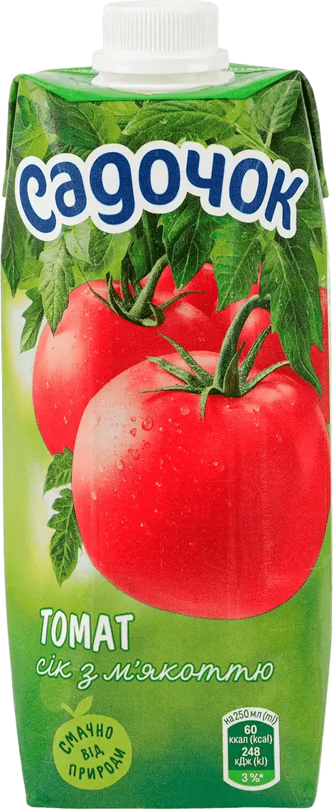 Сік томатний садочек 0.5