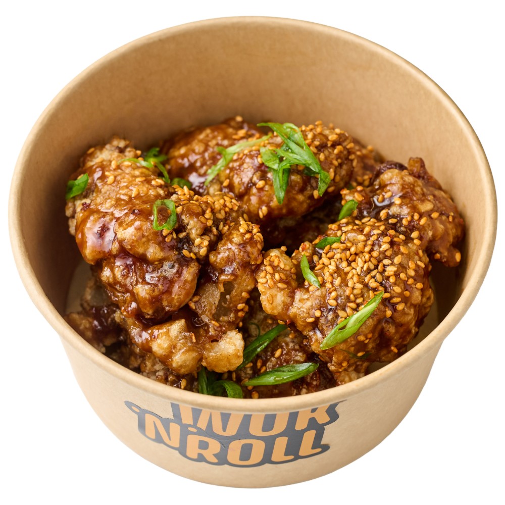 Курячі крильця з соусом понзу