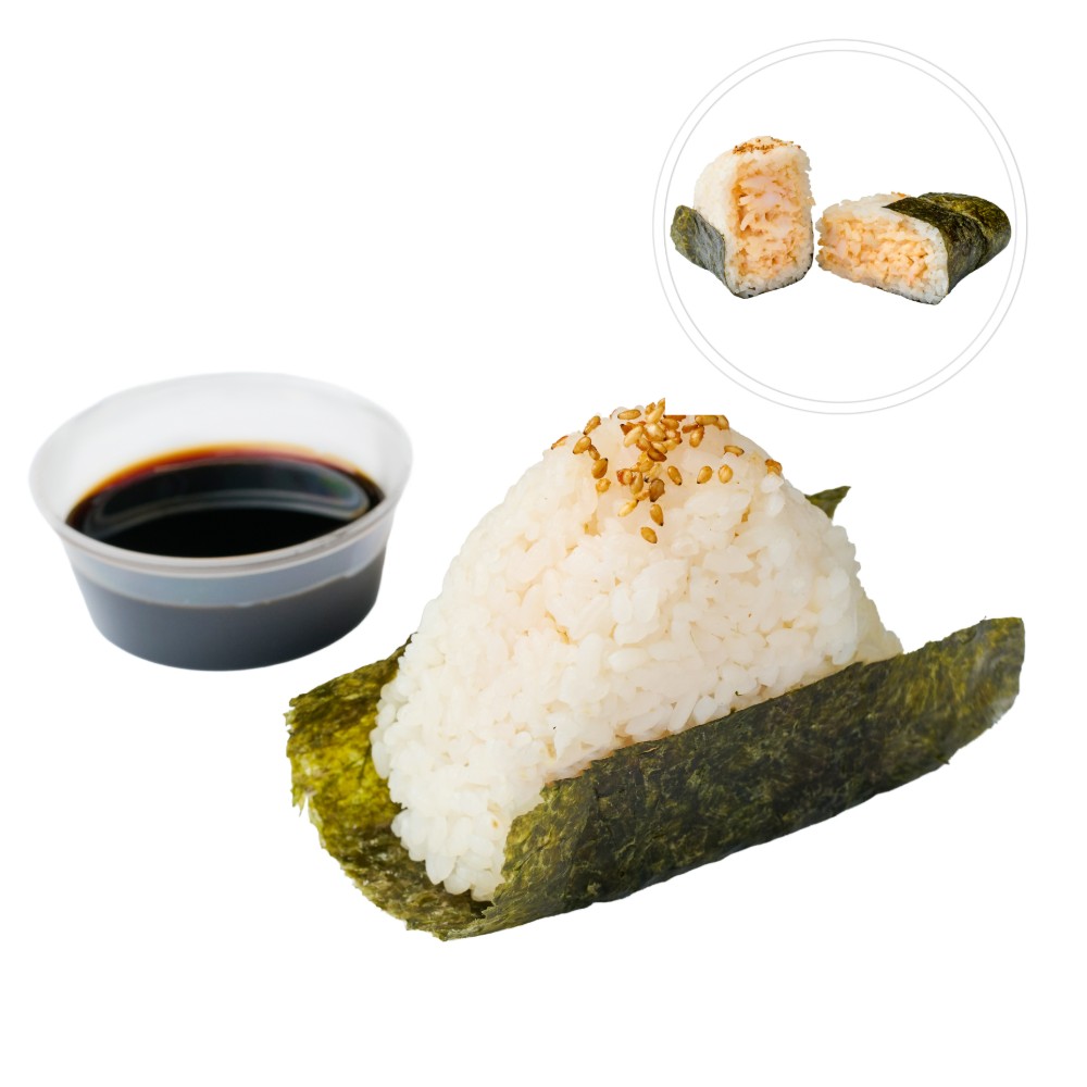 Онігірі зі спайсі креветкою