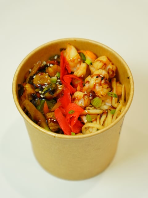 Локшина удон з тигровими креветками 310гр 