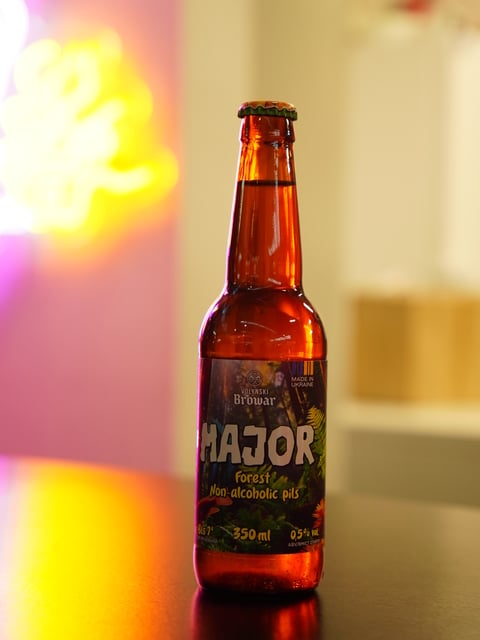 Пиво Major Brovar б/а 0,350л