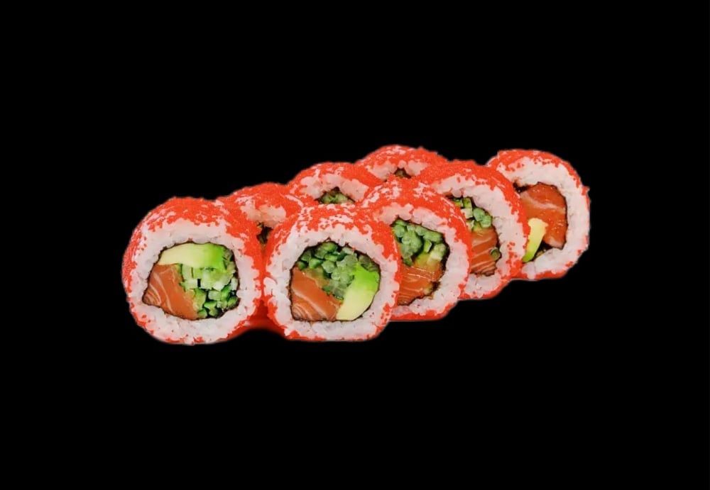 Каліфорнія з лососем в ікрі