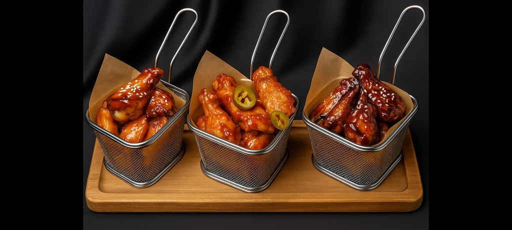 Крильця курячі 3в1