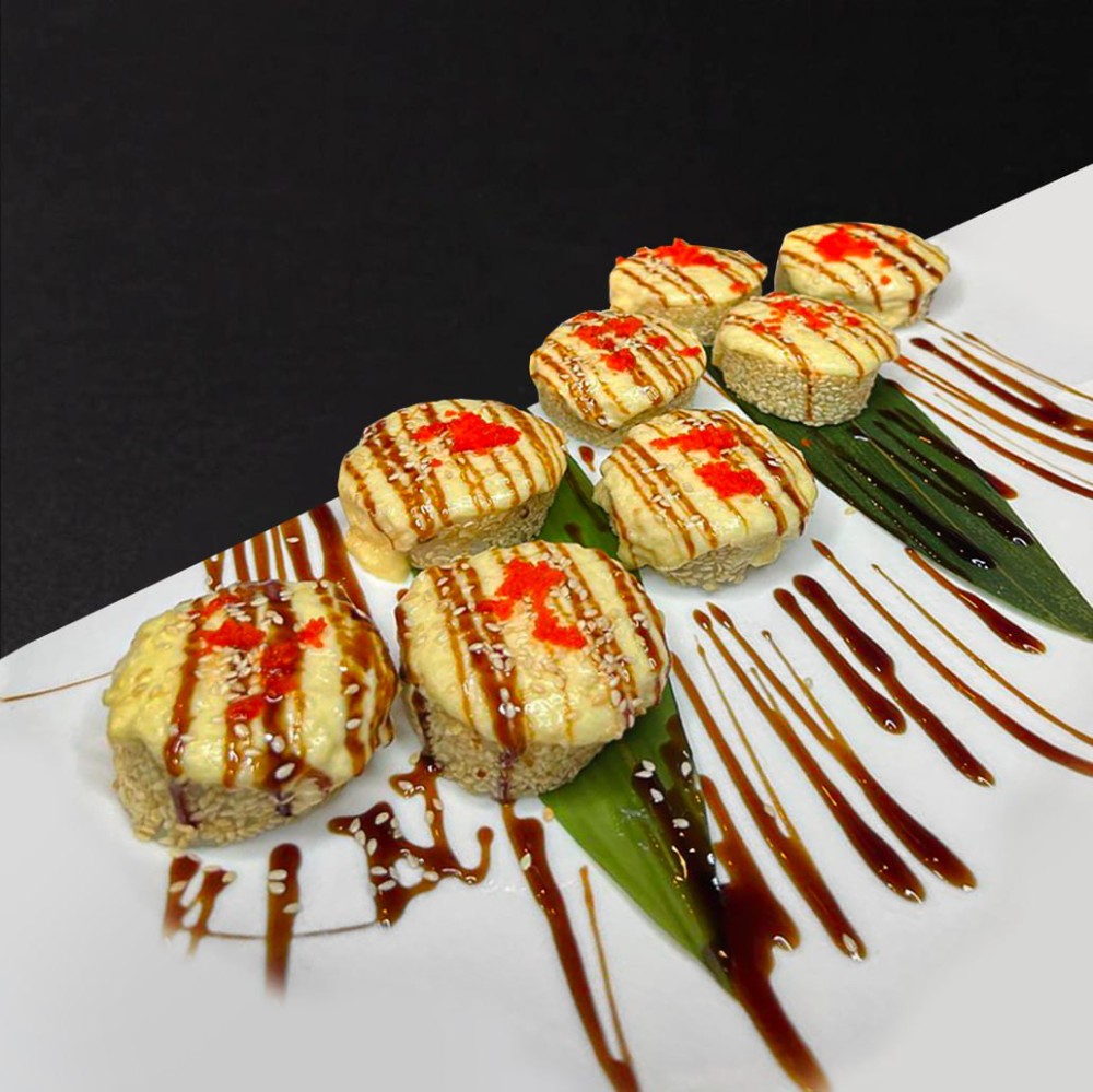 Запечений з лососем