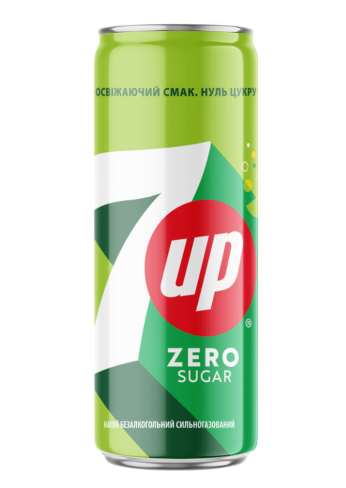 7 up з.б. 0.33 л.