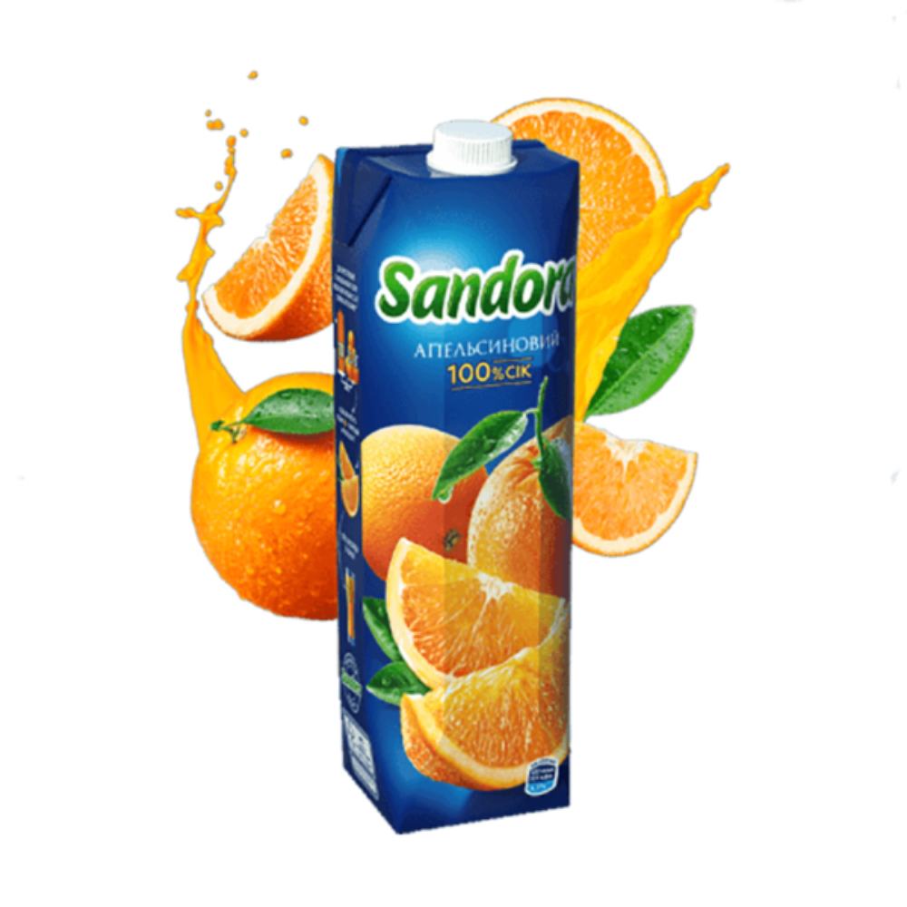 Апельсиновй сік Сандора 0.95
