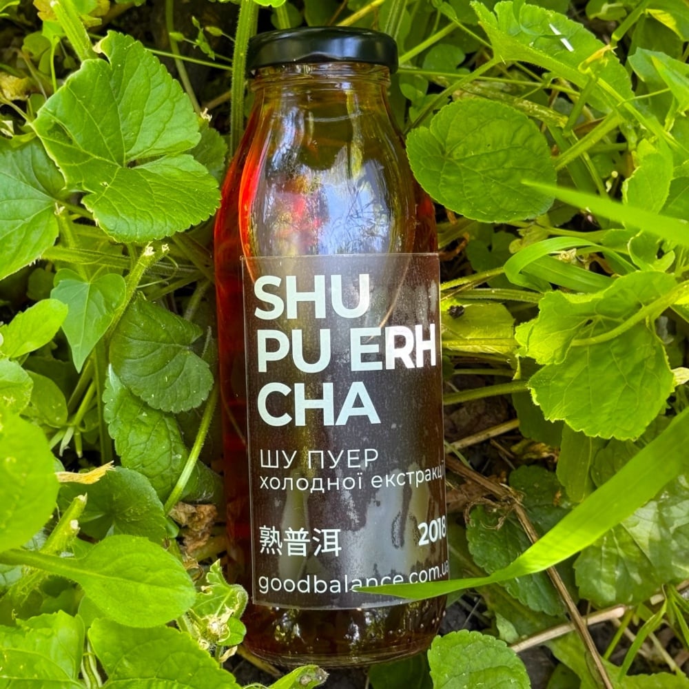 "Шу пуер" чай холодної екстракції 330 мл.