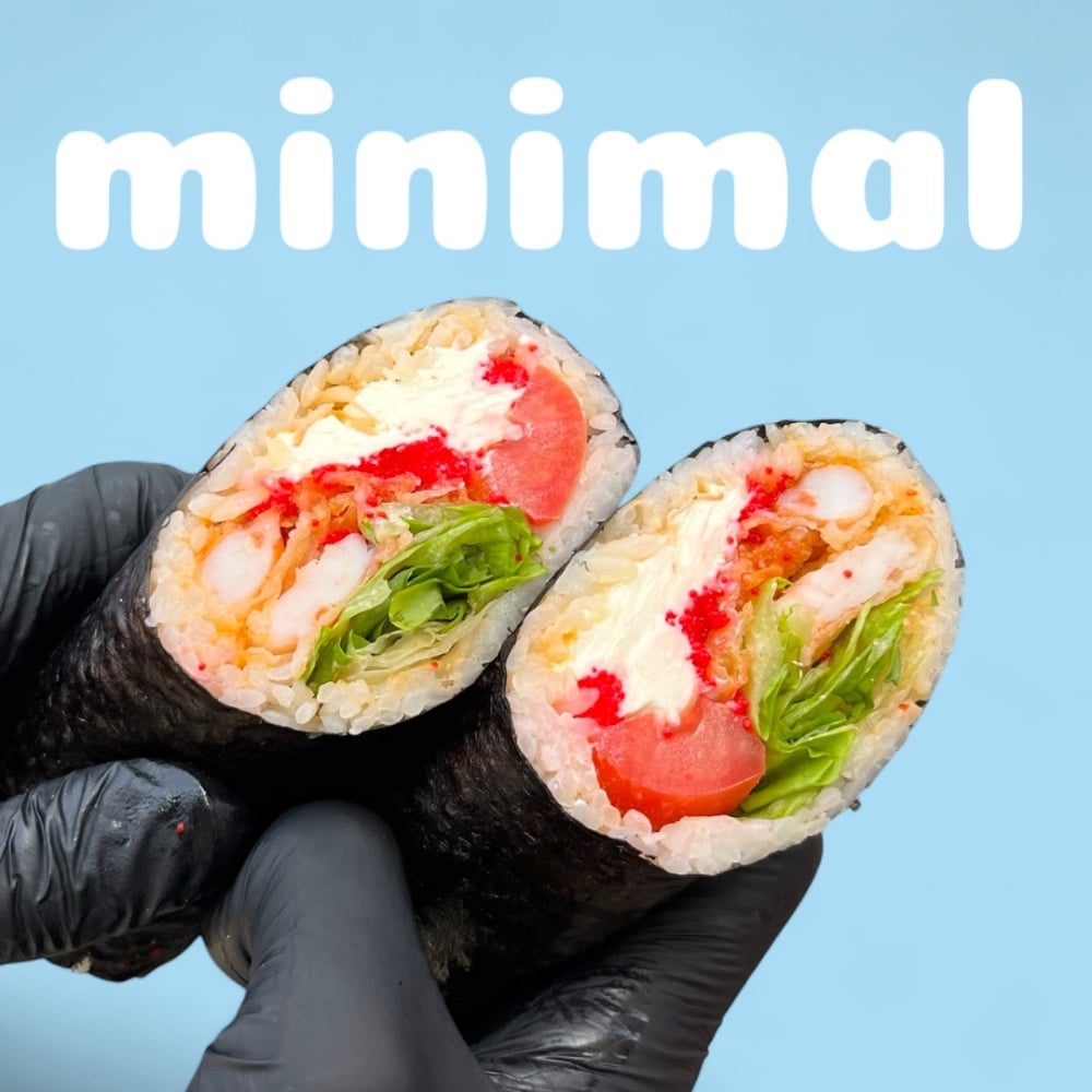 Суші шаурма з креветкою