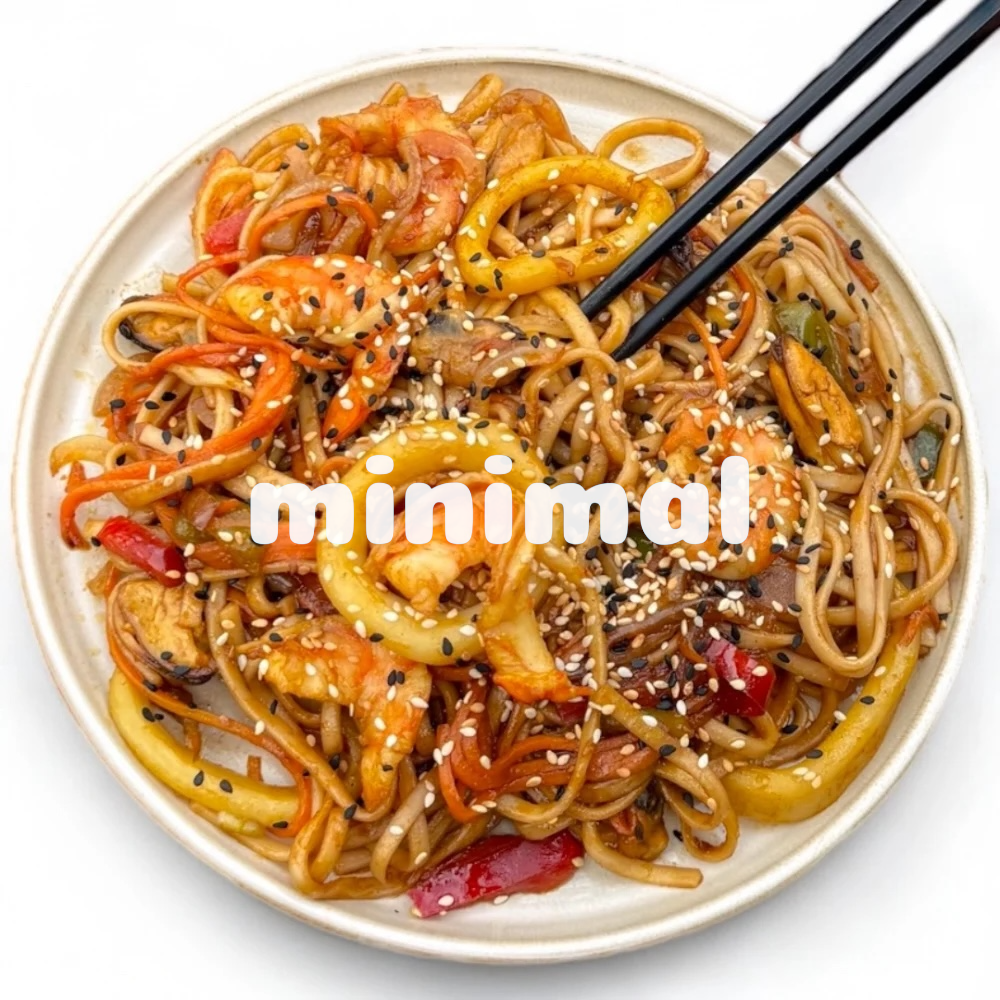 Лапша Удон Морепродукты