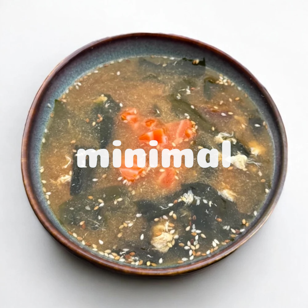 Місо суп лосось