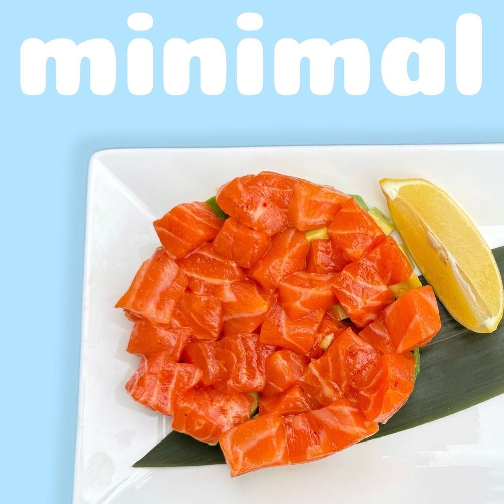 Тар тар з лососем 