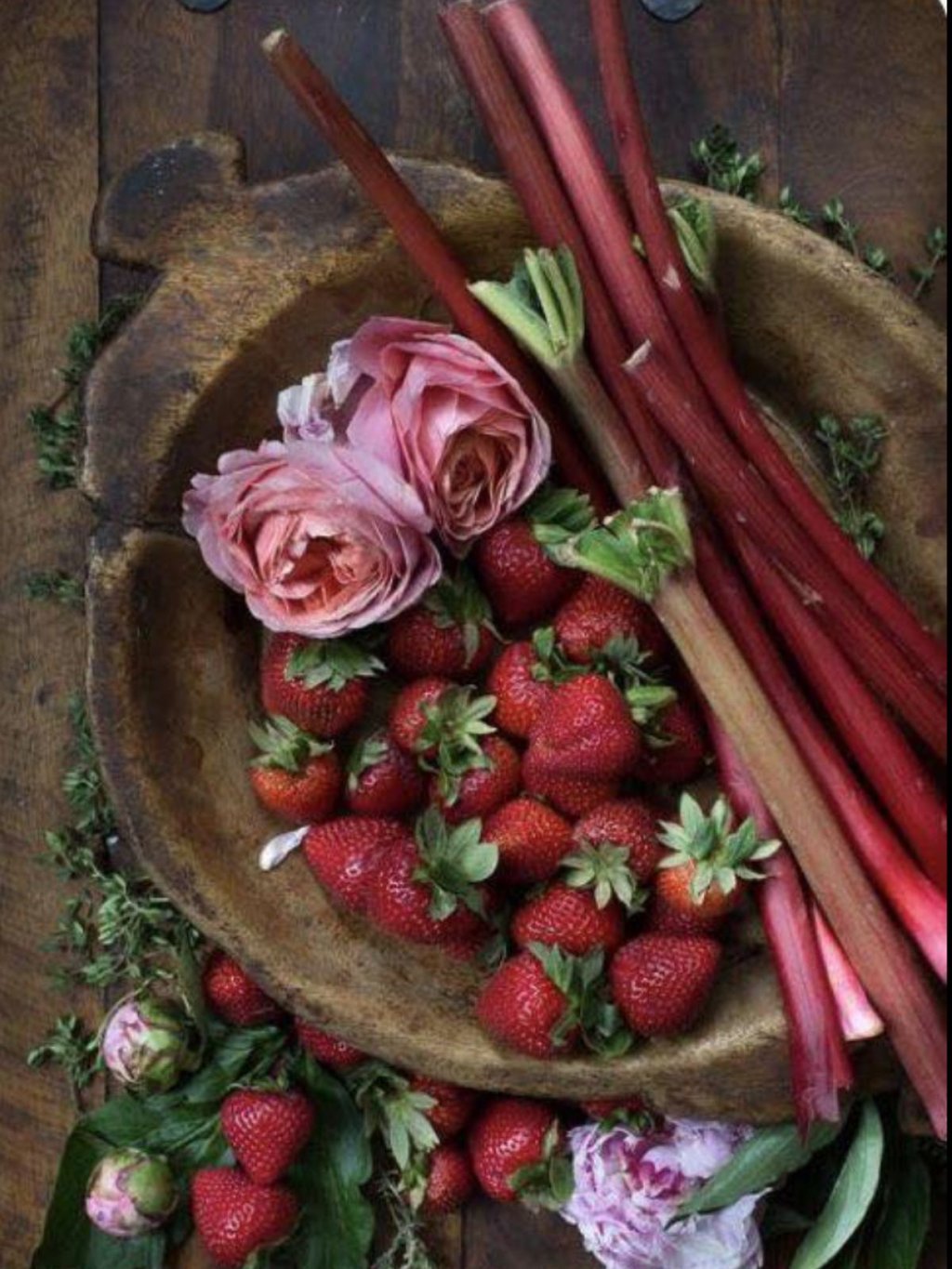 Strawberry Rhubarb Crumble S