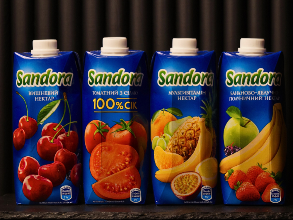Сік "Sandora" в асс. 0.5л