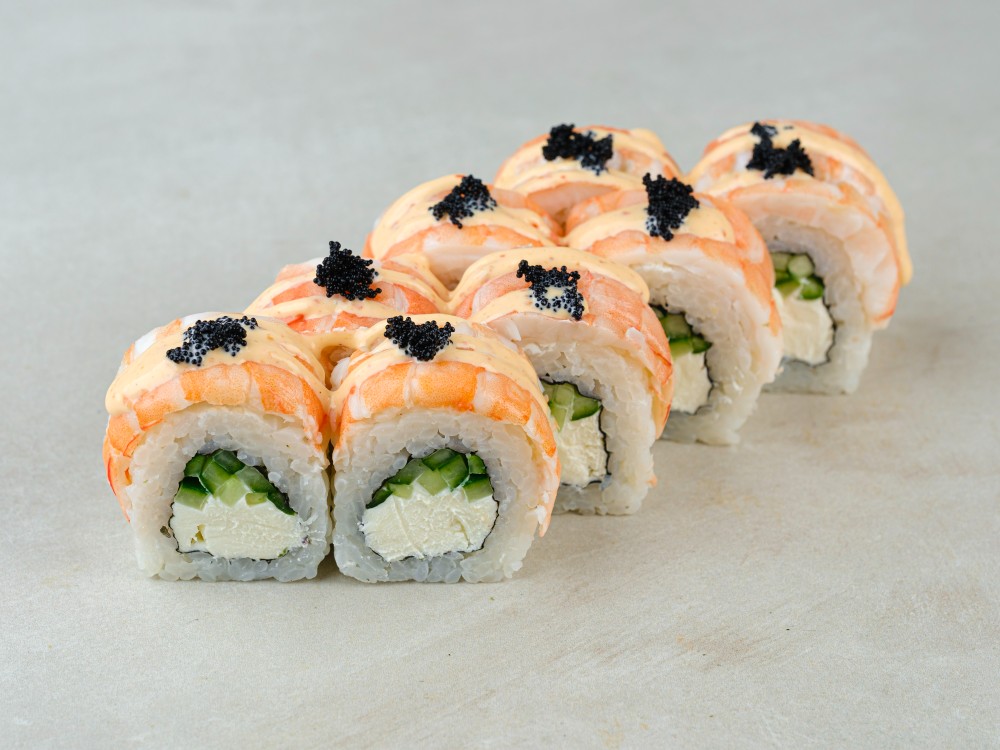 Філадельфія з тигровою креветкою