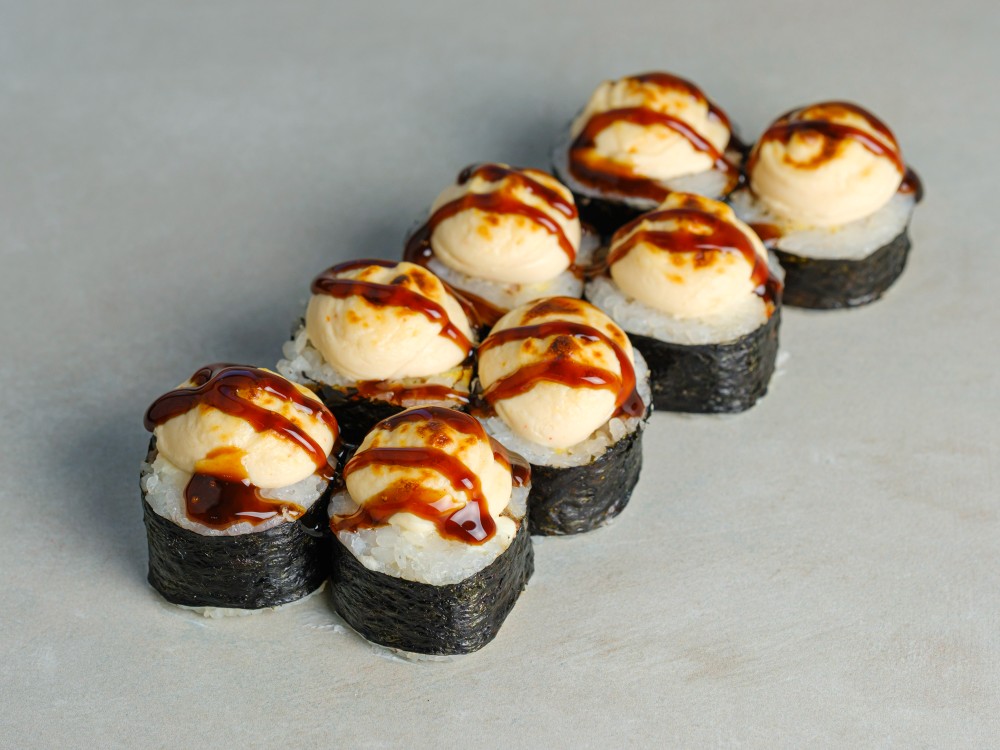 Запечений футомак з сніжним крабом