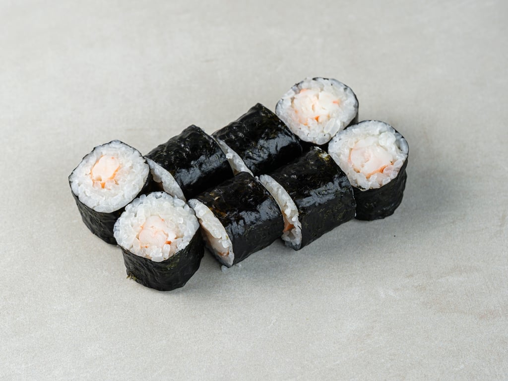 Рол з креветкою