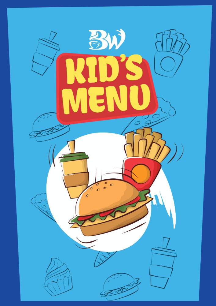 Kids menu
