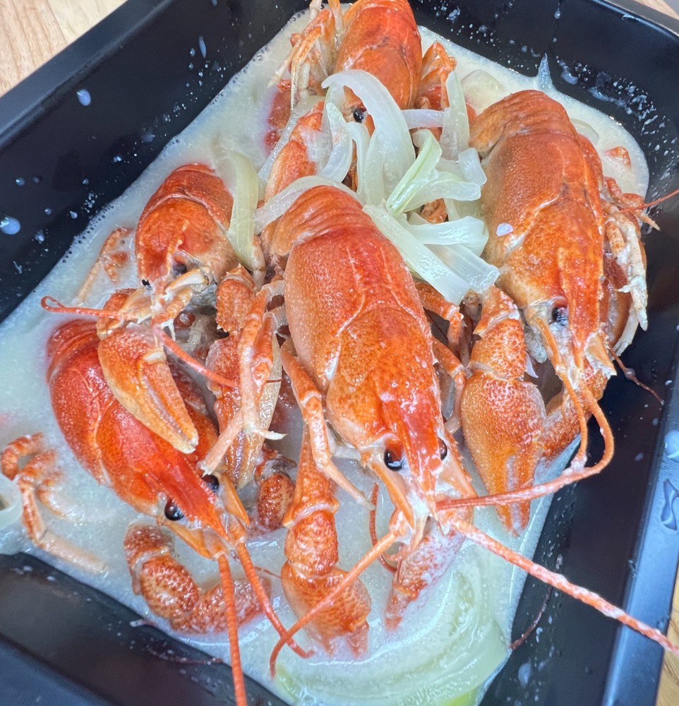 (XXL) Раки в кокосовому молоці (Замовлення від 1 кг)