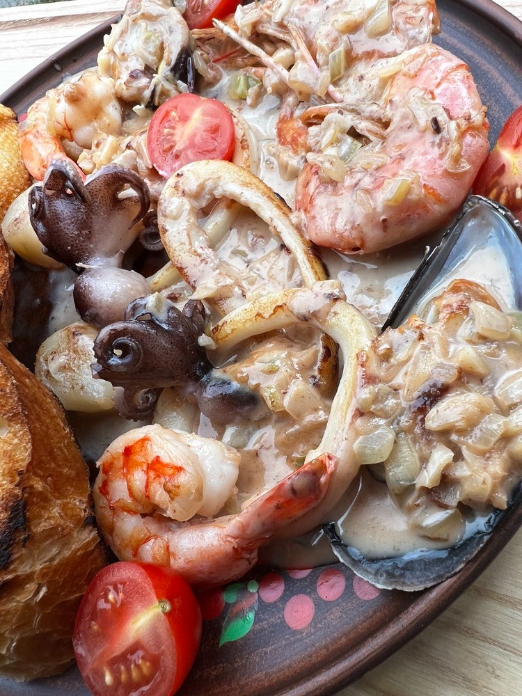 Соте із морепродуктів (480 грам )