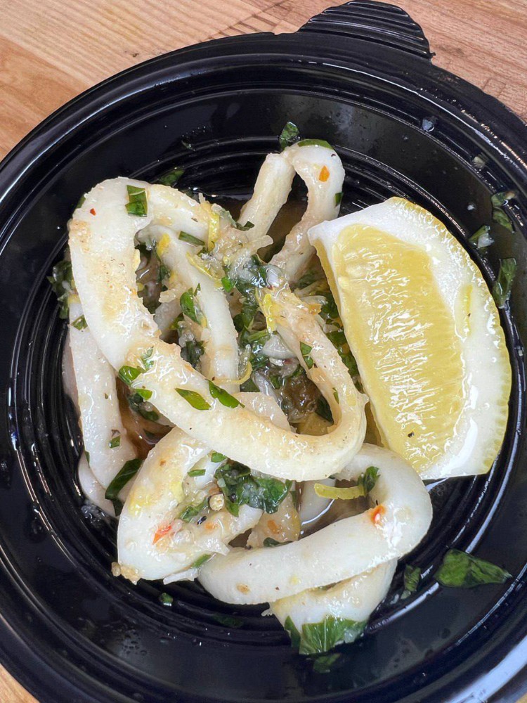 Кільця кальмарів мариновані(230г)