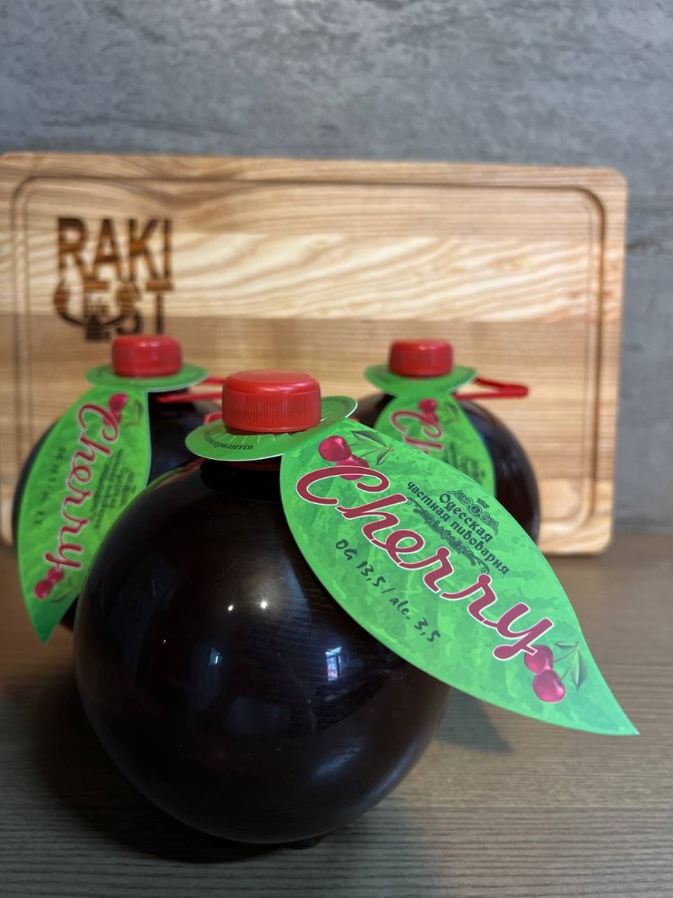 пиво " Сherri ale"  1 л