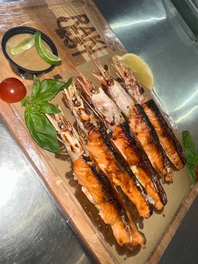 Аргентинська креветка в  Шубі ( 3 штуки )