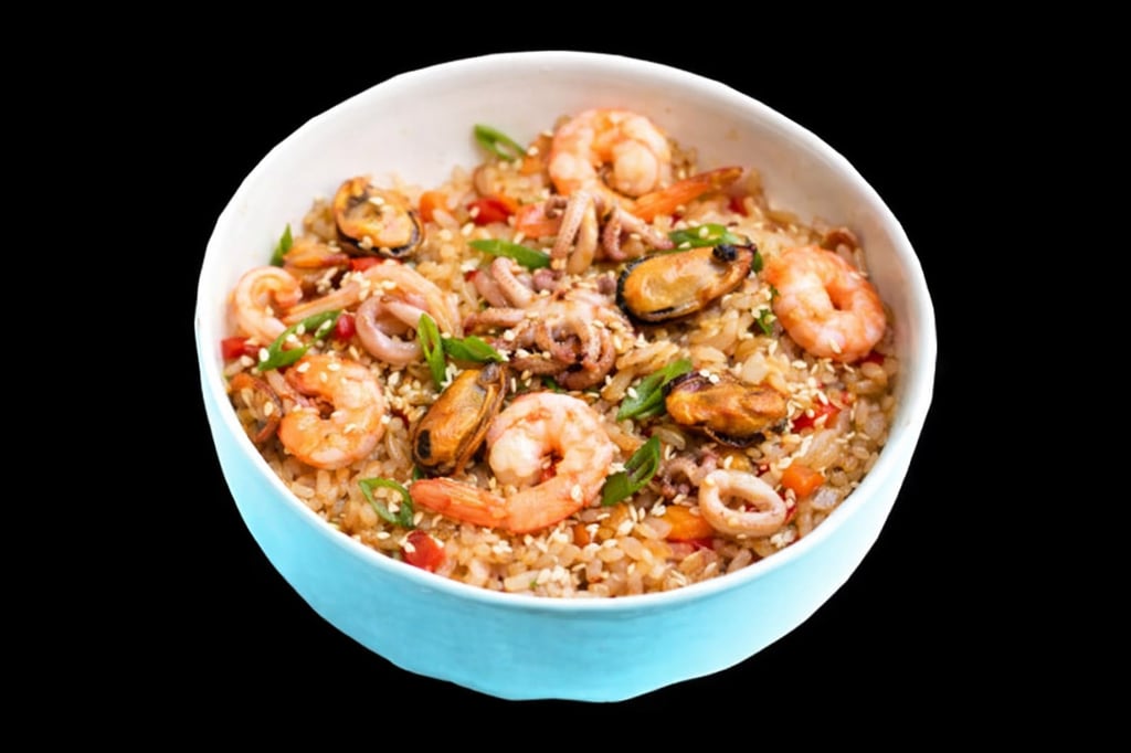 Рис з морепродуктами 