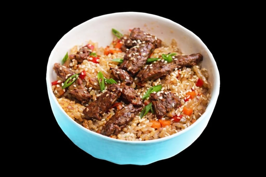 рис з яловичиною 