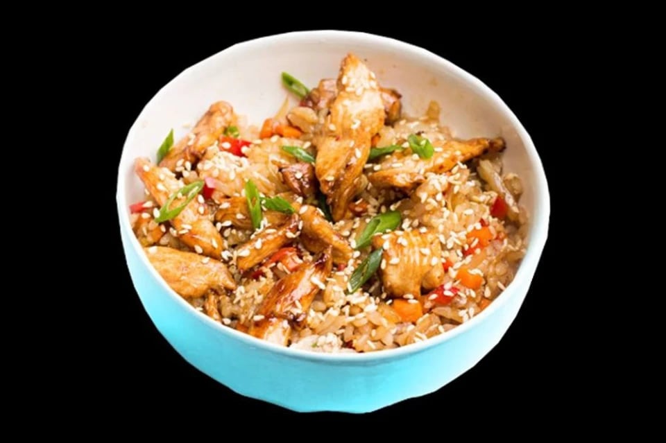 рис з куркою 