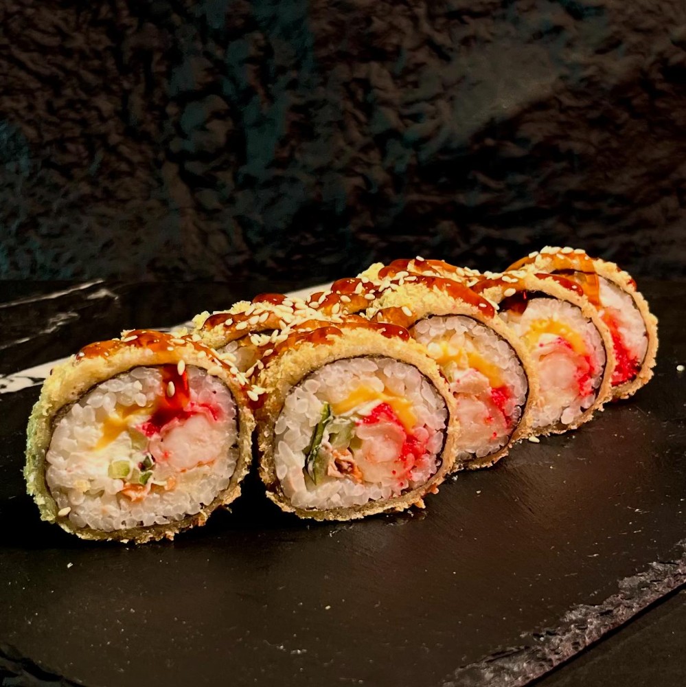 Теплий з креветкою