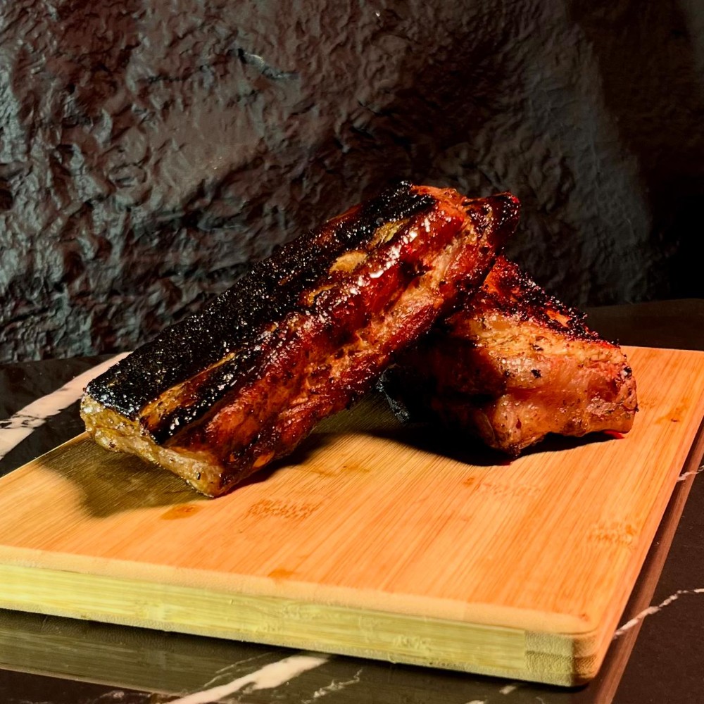 Ребра в медовому соусі