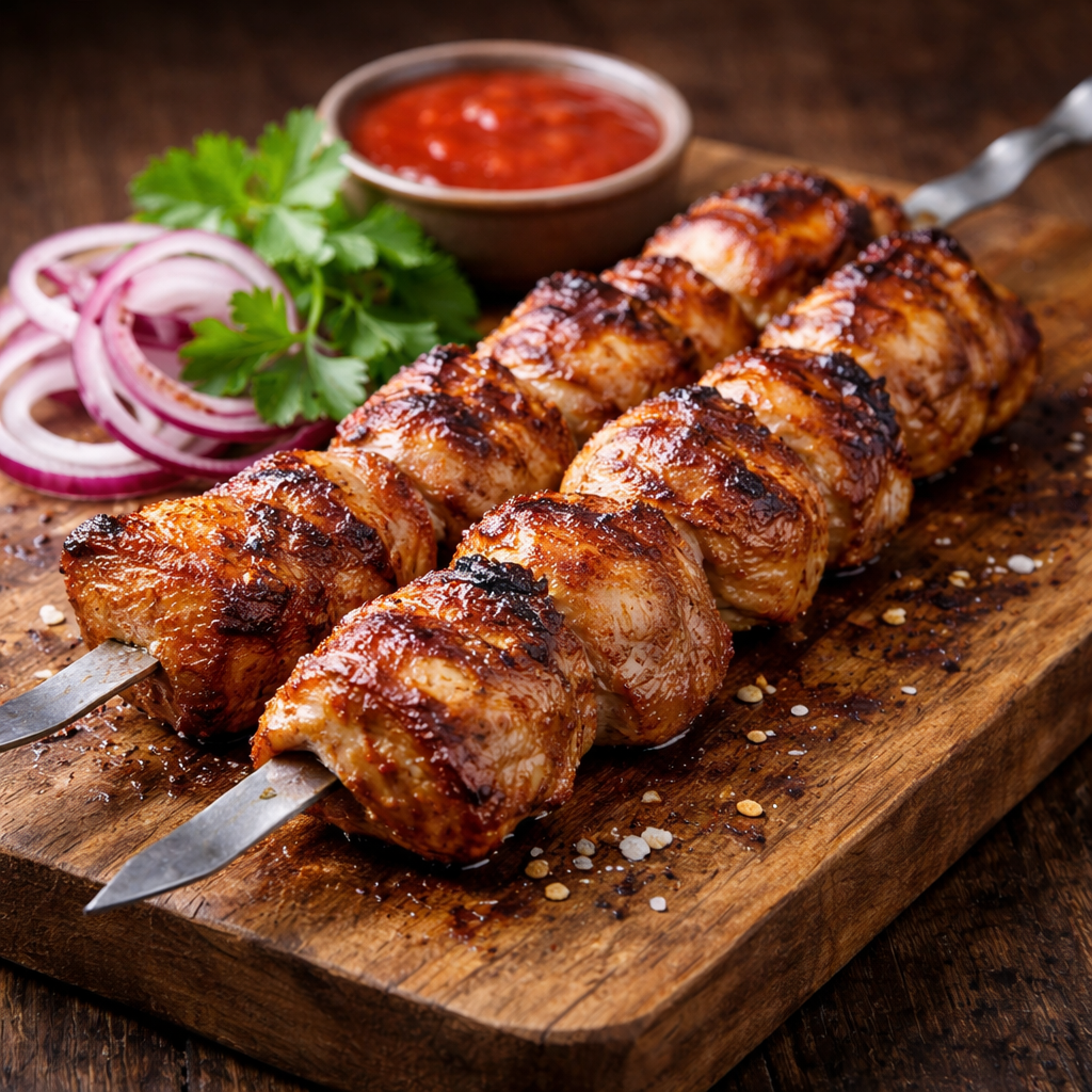 Шашлик з курячого філе