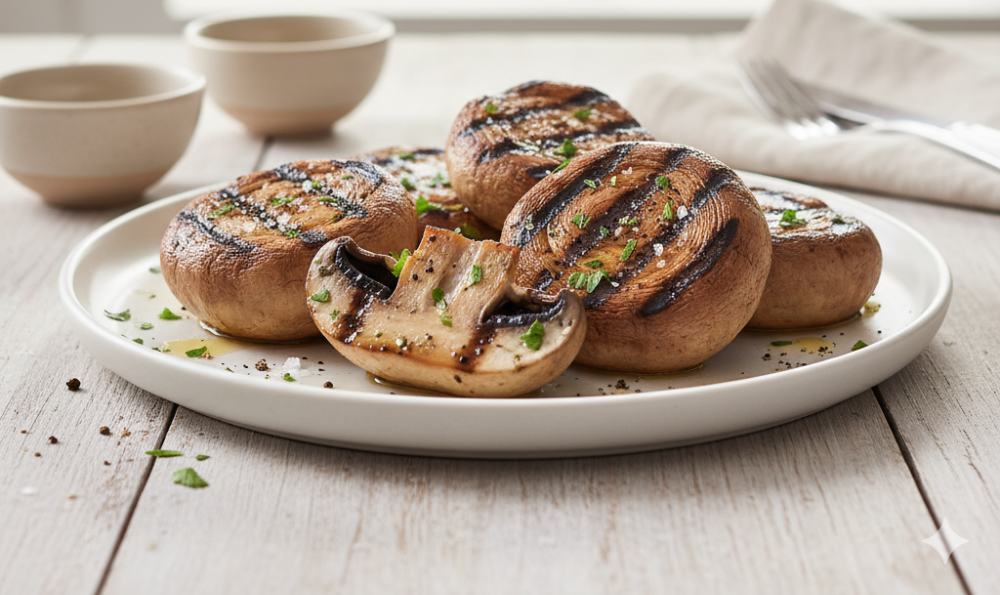 Печериці гриль