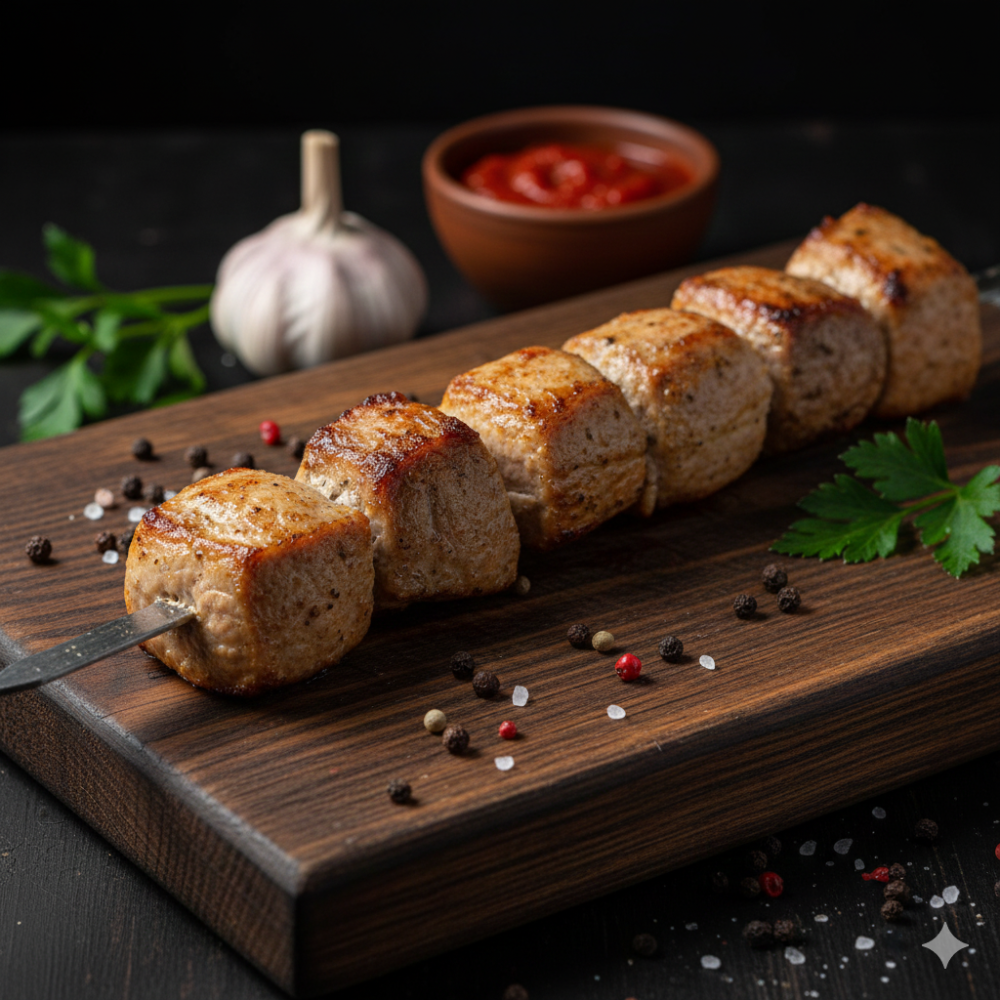 Шашлик з вирізки свинної