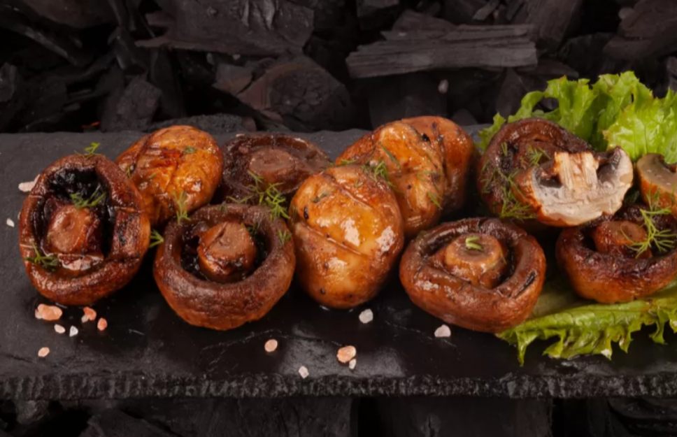 Печериці гриль