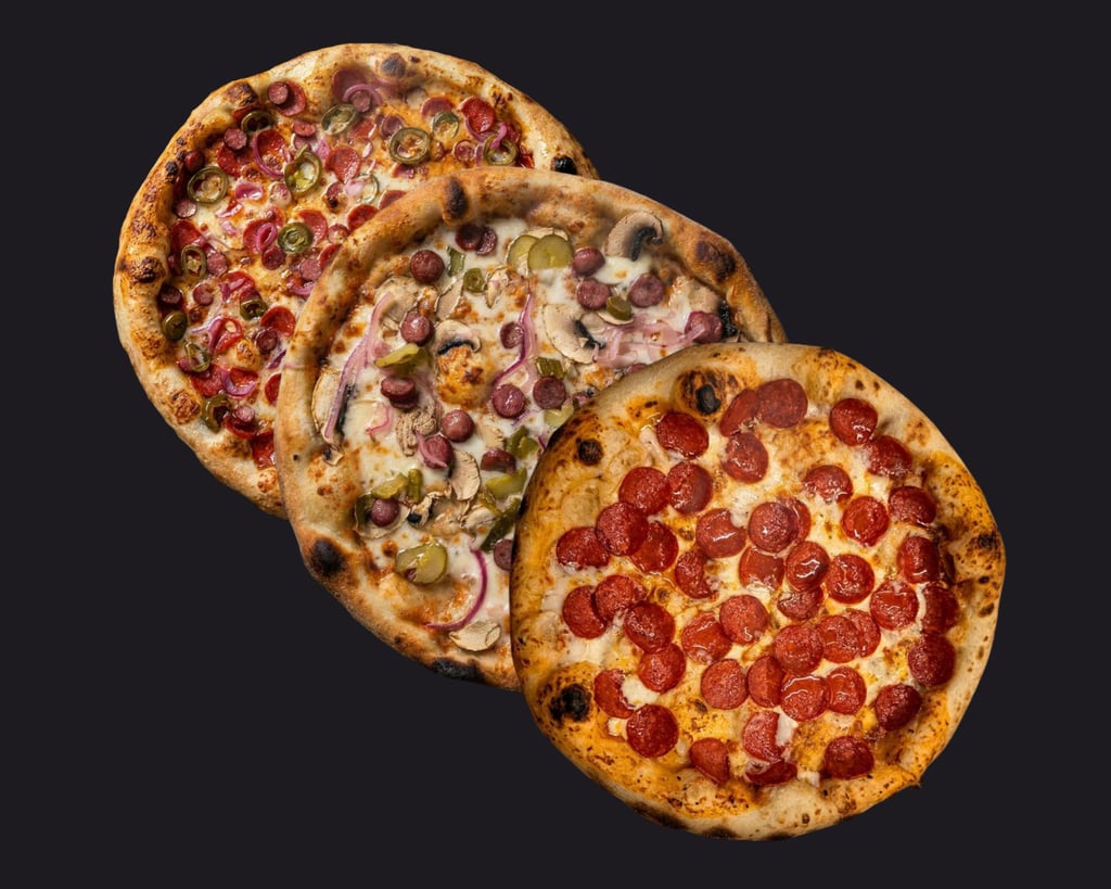 КОМБО ПІКАНТНЕ (ЧіліБум, Мисливська, Пепероні)