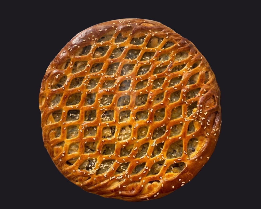 Пиріг Курка-гриби