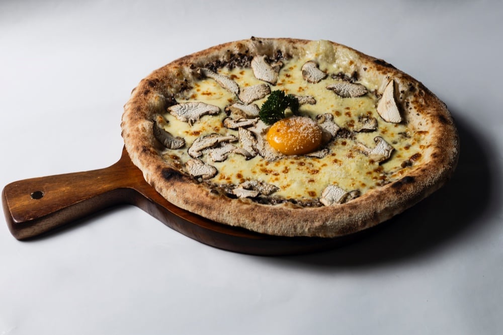 Truffle shitake pizza (S)