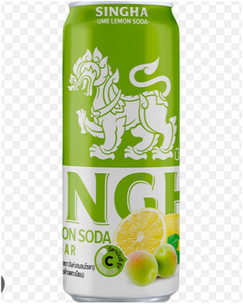 Singha UME Lemon Soda
